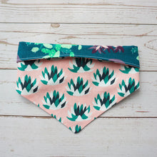 Load image into Gallery viewer, Succulent reversible bandana