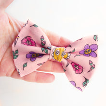 Load image into Gallery viewer, Happy Flowers jersey Bow