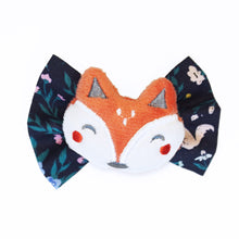 Load image into Gallery viewer, 🦊 Night Fox fancy Teddy Bow