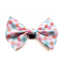 Load image into Gallery viewer, Green Gingham Bow