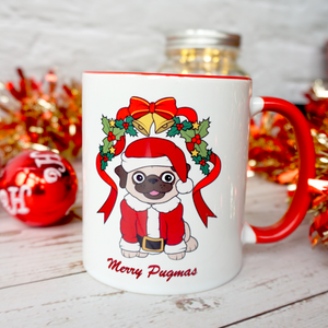Merry Pugmas mug